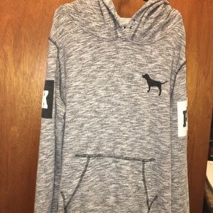 Small vs pink hoodie, drawstring missing!